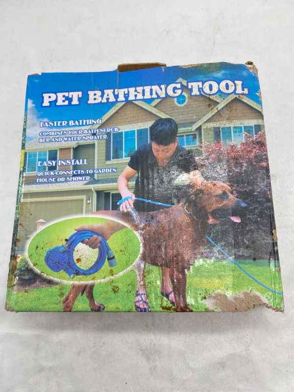 Photo 2 of Dog Washer & Shower Attachment | Fast & Easy Indoor & Outdoor Pet Bathing, Massaging & Grooming