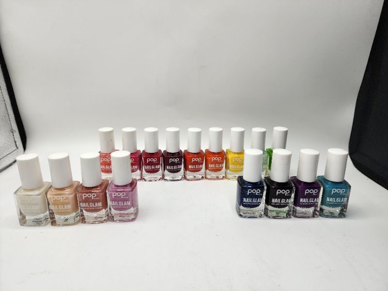 Photo 2 of Pop Nail Glam Signature High Intensity Nail Polish Fast Drying Non Chip