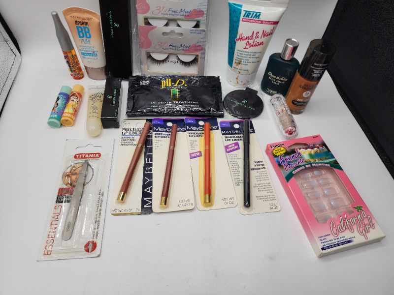 Photo 3 of Miscellaneous Variety Brand Name Cosmetics Including ((Maybelline, BB ,Titania )) Including Discontinued Makeup Products