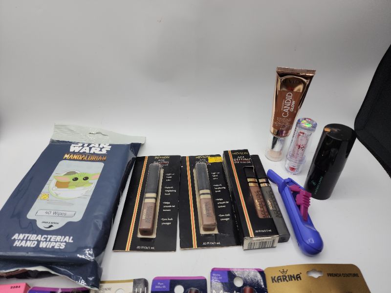 Photo 3 of Miscellaneous Variety Brand Name Cosmetics Including (( Revlon, Maybelline, Vincent Longo)) Including Discontinued Makeup Products