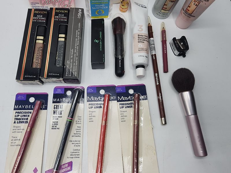 Photo 3 of Miscellaneous Variety Brand Name Cosmetics Including (( NYC, Jordana, Cabbot, Vincent Longo, Revlon, Maybelline, Mally, Sally Hansen )) Including Discontinued Makeup Products