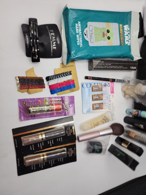Photo 1 of Miscellaneous Variety Brand Name Cosmetics Including (( Revlon, Mally, Femme, Lip Lix, Covergirl, Sally Hansen, It Style, Vincent Longo )) Including Discontinued Makeup Products