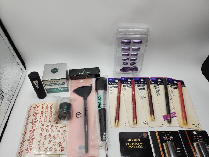Photo 2 of Miscellaneous Variety Brand Name Cosmetics Including (( Elf, Vincent Longo, Revlon, Cabbot, ItStyle, Envisha )) Including Discontinued Makeup Products