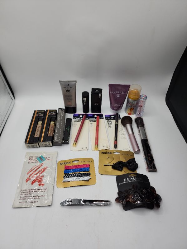 Photo 1 of Miscellaneous Variety Brand Name Cosmetics Including (( Revlon, ItStyle, Maybelline, Mally, Cabbot, Femme, Blossom, Vanderbilt, Sally Hansen )) Including Discontinued Makeup Products