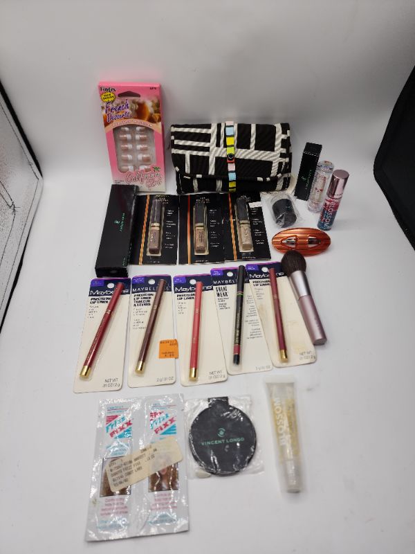 Photo 1 of Miscellaneous Variety Brand Name Cosmetics Including (( Vincent Longo, Mally, Blossom, Mayblline, Celebrity, Cabbot )) Including Discontinued Makeup Products