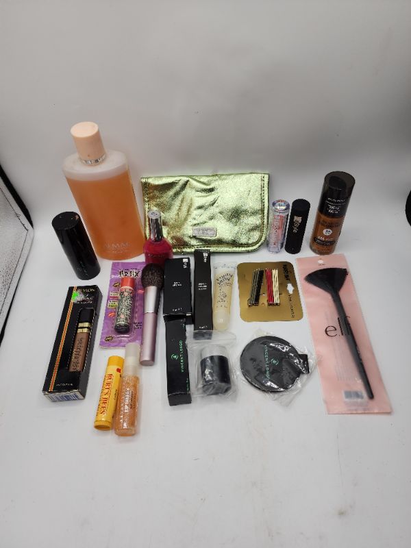 Photo 1 of Miscellaneous Variety Brand Name Cosmetics Including ((Almay, Mally, Blossom, ItStyle, Revlon, Maybelline, Elf Vincent Longo, BurtsBees, Naturistics, Sally Hansen  )) Including Discontinued Makeup Products