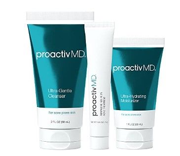 Photo 1 of ProactivMD Adapalene Gel Acne Kit - with Adapalene Gel Acne Treatment, Green Tea Face Cleanser, and Moisturizer with Hyaluronic Acid- 30 Day Kit