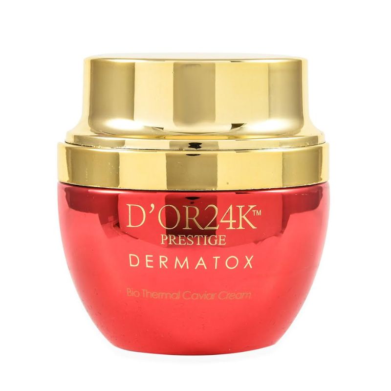 Photo 1 of Ultimate Dermatox Red Caviar Cream Includes Red Caviar and Red Seaweed Cream Vitamin C Aloe Vera Chamomile Vitamin A and Collagen Suitable for All Skin Types Builds Age Defying Barrier Hydrating Facial Treatment Smoothing Surface Lines and Wrinkles Use Th