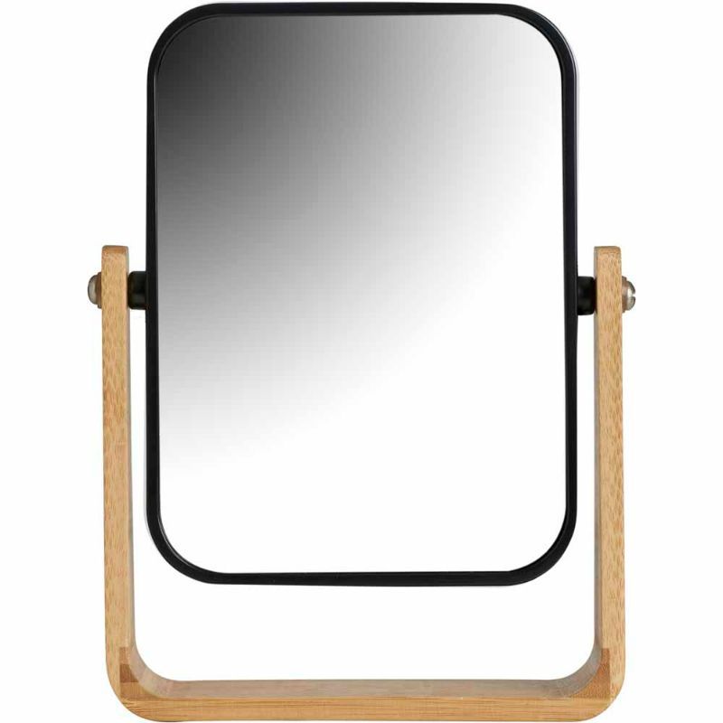 Photo 1 of Danielle Creations Vanity Mirror Bamboo Base Regular and 5x Magnification