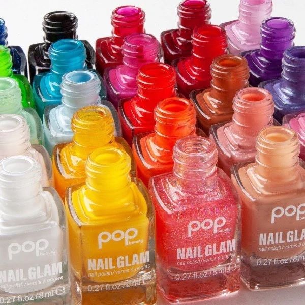 Photo 1 of Misc 17pc  Pop Nail Glam Signature High Intensity Nail Polish Fast Drying Non Chip New
