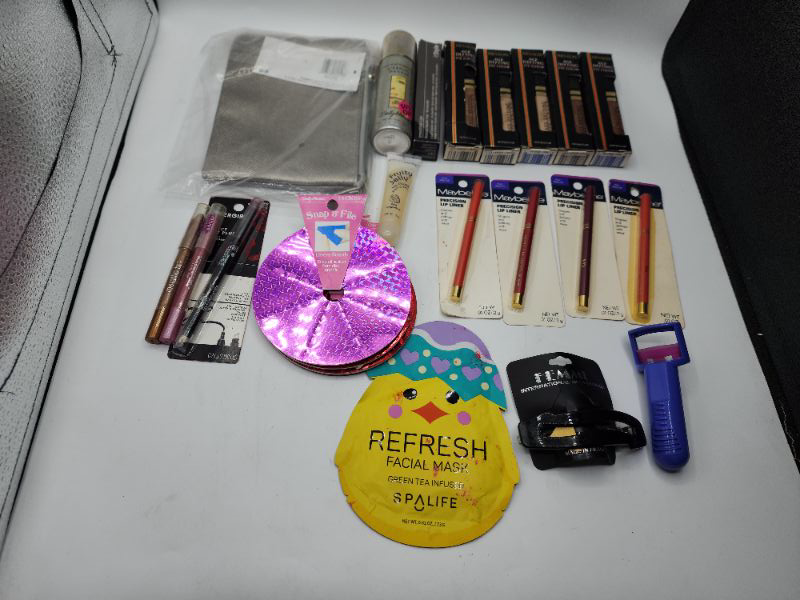 Photo 3 of Miscellaneous Variety Brand Name Cosmetics Including (Maybelline, Sally Hansen, Spa Life, Vincent Longo, CoverGirl, Revlon) Including Discontinued Makeup Products