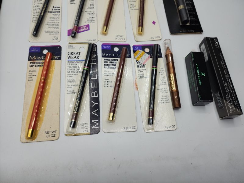 Photo 2 of Miscellaneous Variety Brand Name Cosmetics Including (Maybelline, Vincent Longo, Blossom, Revlon) Including Discontinued Makeup Products