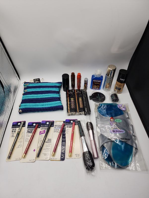 Photo 1 of Miscellaneous Variety Brand Name Cosmetics Including ((Maybelline, Sally Hansen, Revlon, Mally, Vincent Longo, Cover Girl. ItStyle))  Including Discontinued Makeup Products