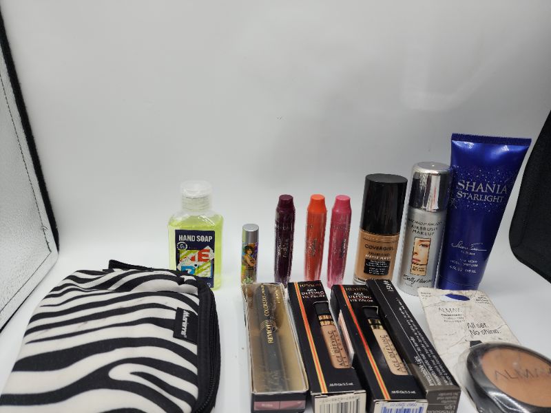 Photo 2 of Miscellaneous Variety Brand Name Cosmetics Including ((Maybelline, Sally Hansen, Revlon, Femme, Almay, ItStyle, Cover Girl, Shania Starlight))  Including Discontinued Makeup Products