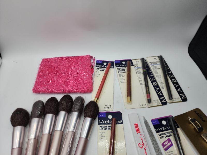 Photo 2 of Miscellaneous Variety Brand Name Cosmetics Including ((Maybelline, Sally Hansen, Revlon, Femme, Karina Mally, Vincent Longo))  Including Discontinued Makeup Products