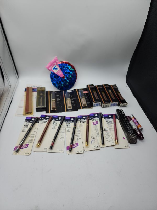 Photo 1 of Miscellaneous Variety Brand Name Cosmetics Including ((Maybelline, Sally Hansen, Revlon, ItStyle))  Including Discontinued Makeup Products