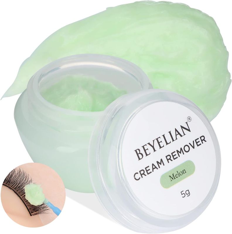 Photo 1 of BEYELIAN Lash Glue Cream Remover Gentle Clean Eyelash Fast Dissolution Low Irritation 5g Melon No Burns Professional