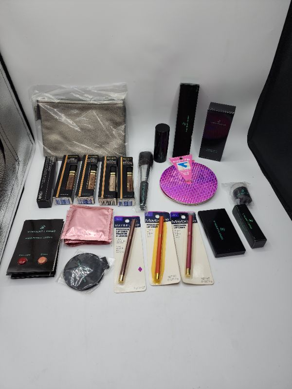 Photo 1 of Miscellaneous Variety Brand Name Cosmetics Including (( Maybelline, Revlon, Vincent Longo, Sally Hansen, ItStyle)) Including Discontinued Makeup Products