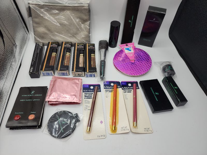 Photo 2 of Miscellaneous Variety Brand Name Cosmetics Including (( Maybelline, Revlon, Vincent Longo, Sally Hansen, ItStyle)) Including Discontinued Makeup Products