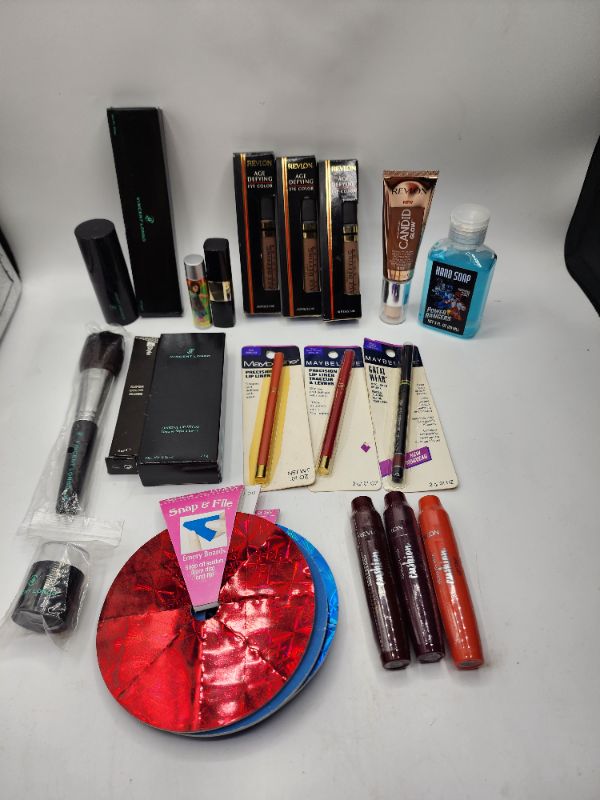 Photo 1 of Miscellaneous Variety Brand Name Cosmetics Including (( Maybelline, ItStyle, Revlon, Vincent Longo, Sally Hansen)) Including Discontinued Makeup Products