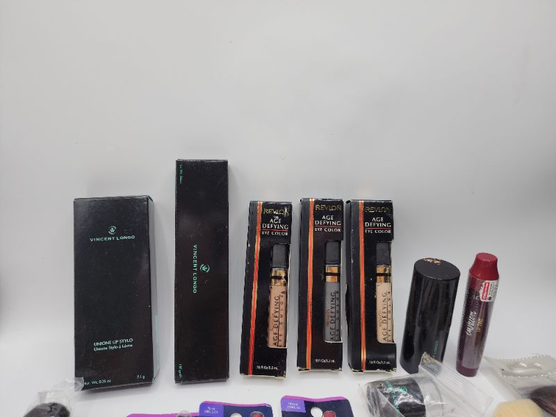 Photo 2 of Miscellaneous Variety Brand Name Cosmetics Including (( Maybelline, Posh, Revlon, Vincent Longo, Models Own, Sally Hansen, Mally)) Including Discontinued Makeup Products