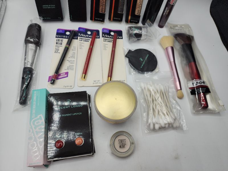 Photo 3 of Miscellaneous Variety Brand Name Cosmetics Including (( Maybelline, Posh, Revlon, Vincent Longo, Models Own, Sally Hansen, Mally)) Including Discontinued Makeup Products