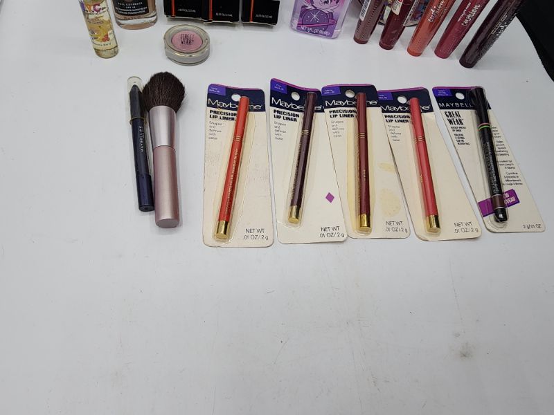 Photo 3 of Miscellaneous Variety Brand Name Cosmetics Including (( Maybelline, Mally, Revlon, NYC, Cover girl, Sally Hansen)) Including Discontinued Makeup Products