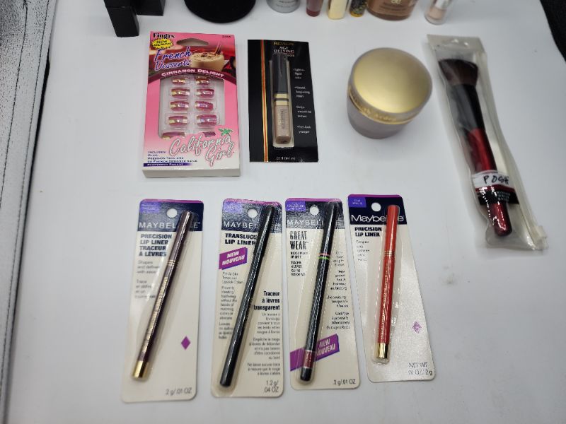 Photo 3 of Miscellaneous Variety Brand Name Cosmetics Including (( Maybelline, Posh, Revlon, ItStyle, Loreal, Sally Hansen)) Including Discontinued Makeup Products