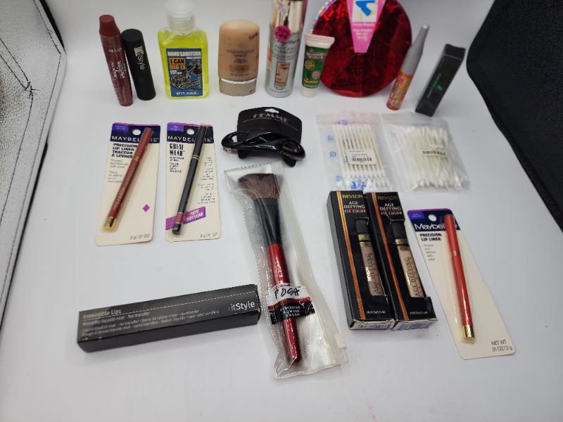 Photo 3 of Miscellaneous Variety Brand Name Cosmetics Including (( Maybelline, Posh, Revlon, Vincent Longo, ItStyle, Loreal, Naturistics, Blossom, Karina, Bubble Yum, Sally Hansen)) Including Discontinued Makeup Products