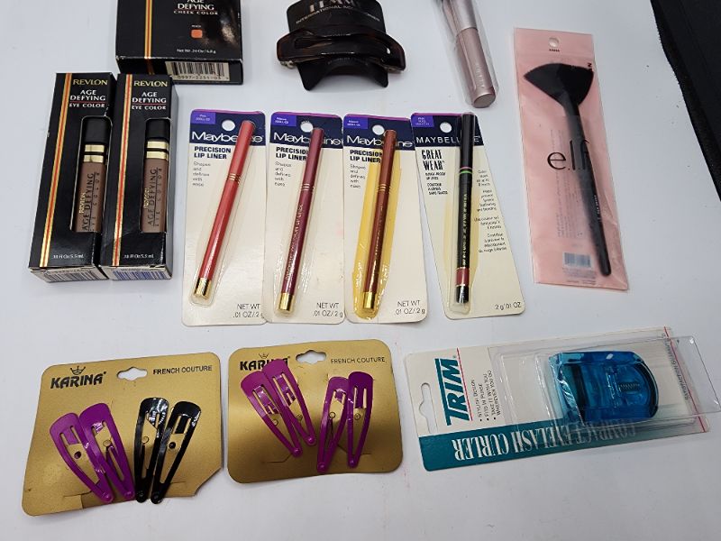 Photo 3 of Miscellaneous Variety Brand Name Cosmetics Including (( Maybelline, Pos, Revlon, Vincent Longo, ItStyle, Mally, Loreal, Naturistics, Blossom, Karina)) Including Discontinued Makeup Products