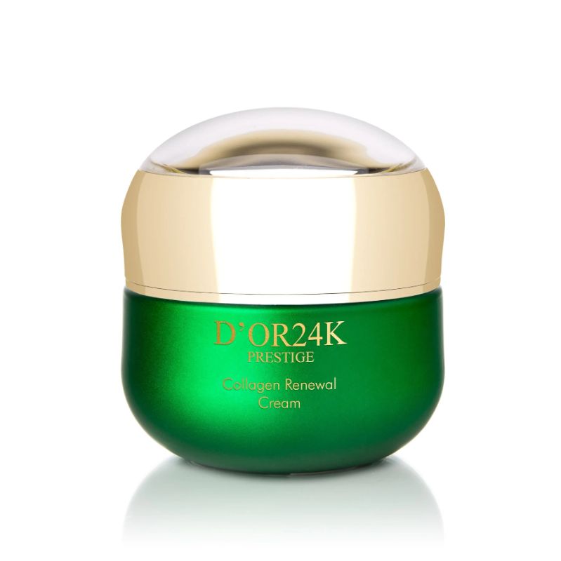 Photo 1 of Collagen Renewal Cream Repairs Damaged Cells Reconstructs Skin to Smooth Supple & Clear, Enhance Elasticity, Reverse Skin Discoloration, & Improve Circulation With 24k Gold Rice Protein Hyaluronic Acid New 