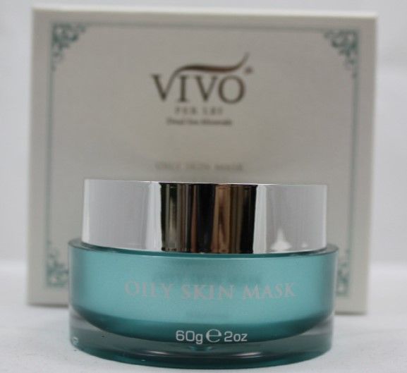 Photo 1 of Vivo Oil Skin Mask Therapeutic Accelerates Skin Metabolism Restore PH Balance Dead Sea Minerals Anti Aging Properties New 