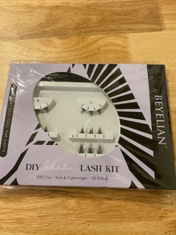 Photo 2 of BEYELIAN Lash Extension Kit Cluster Lashes Kit with 168 Pcs Lash Clusters, Clusters Eyelash Applicator Tool, Cluster Lashes Bond and Seal Super Hold, Clusters Lash Glue Remover Easy to Apply at Home

