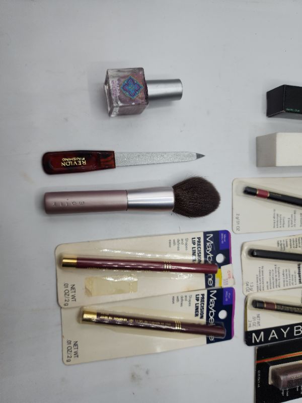 Photo 3 of Miscellaneous Variety Brand Name Cosmetics Including (( Elf, Vincent Longo, Mally, Sally Hansen, Revlon))  Including Discontinued Makeup Products