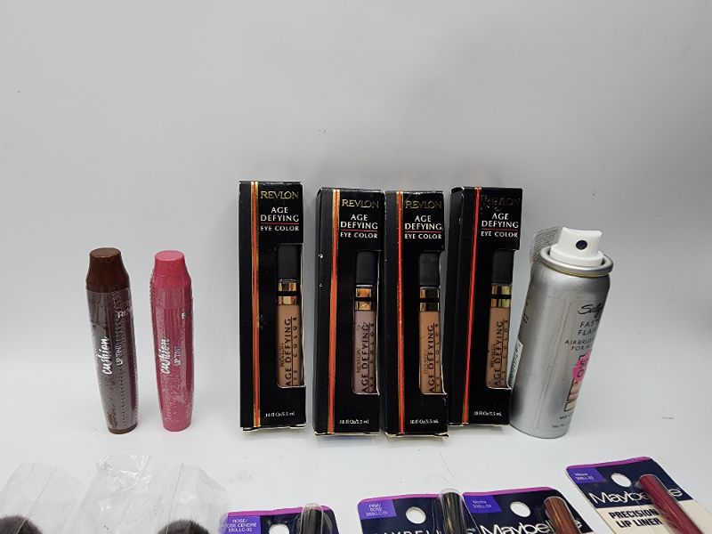 Photo 2 of Miscellaneous Variety Brand Name Cosmetics Including (( Vincent Longo, Mally, Revlon, Sally Hansen, Maybelline)) Including Discontinued Makeup Products