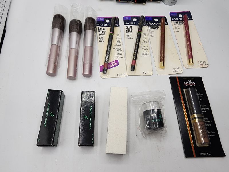 Photo 3 of Miscellaneous Variety Brand Name Cosmetics Including (( Vincent Longo, Mally, Revlon, Sally Hansen, Maybelline)) Including Discontinued Makeup Products