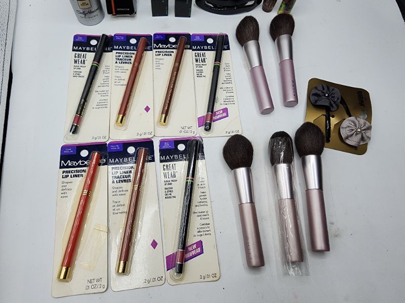 Photo 3 of Miscellaneous Variety Brand Name Cosmetics Including (( Sally Hansen, Mally, Revlon, Maybelline, Karina)) Including Discontinued Makeup Products