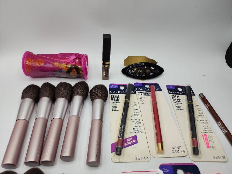 Photo 2 of Miscellaneous Variety Brand Name Cosmetics Including (( Vincent Longo, Mally, Revlon, Femme, Maybelline))  Including Discontinued Makeup Products