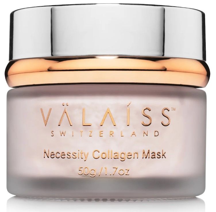 Photo 1 of Necessity Collagen Mask Includes Alpine Rose Swiss Apple Stem Saffron Extract Aloe Vera Vitamin E and C Supports Skin Rejuvenation Collagen Essential Protein Firm and Elastic Skin Reduce Signs of Aging Regain Youthfulness Boost Moisture New 
