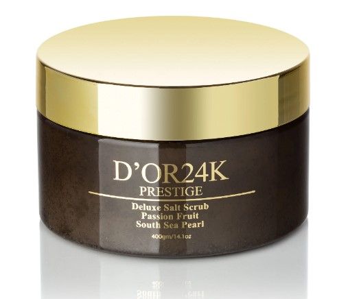 Photo 1 of Energizing Passion Fruit Body Salt Scrub Natural Oils Improve Circulation Invigorating Skin Opens Pores Remove Dead Skin Cells Sea Salt South Sea Pearl Almond Oil Sunflower Oil Vitamin E New 