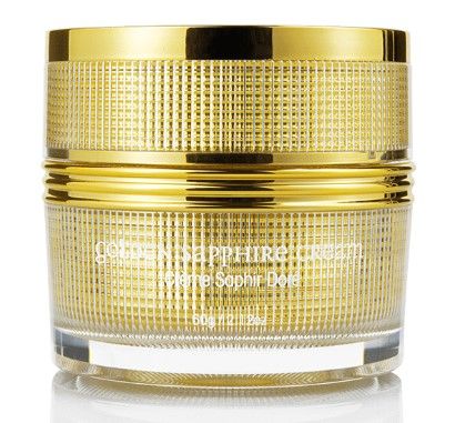 Photo 2 of Golden Sapphire Cream Yellow Sapphire Gemstone Includes Vitamin A Retinyl Palmitate Camellia Sinesis Extract Glabra Root Extract Europaea Fruit Oil Reduce Appearance of Aging Leaves Skin Rejuvenated and Smooth New