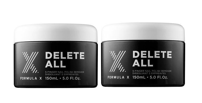 Photo 1 of 2 Pack Formula X  Delete All 5 Finger Nail Polish Remover 5oz