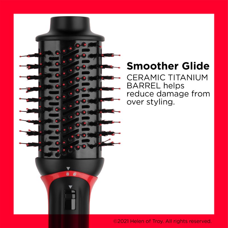 Photo 2 of REVLON ONE STEP VOLUMIZER PLUS 2.0 HAIR DRYER AND HOT AIR BRUSH | DRY AND STYLE BLACK RED