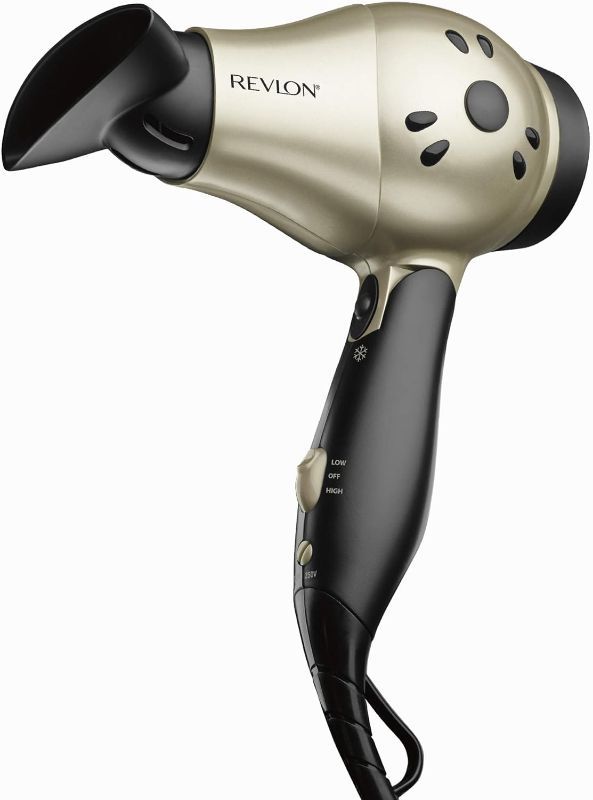 Photo 1 of Revlon 1875W Compact Folding Handle Hair Dryer 