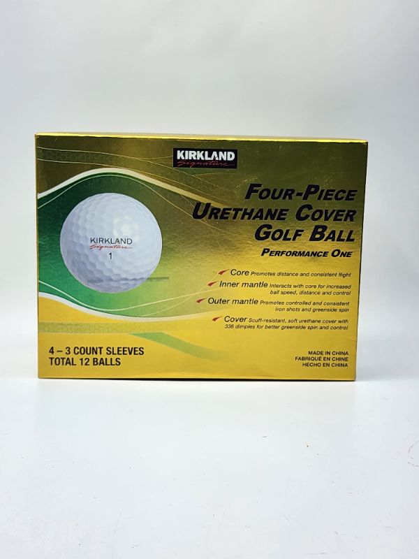 Photo 4 of Kirkland signature 4 Piece Urethane Cover Golf Ball 