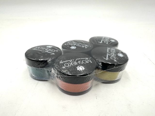 Photo 6 of 5 Pack of Mineral Eyeshadows Including Static Dahlia Scabiosa Yarrow and Purple Iris Colors New 