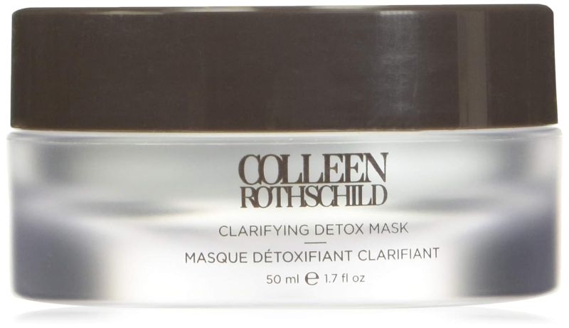 Photo 1 of COLLEEN ROTHSCHILD Clarifying Detox Mask | Draws Out Pore-Clogging Impurities | Promotes Clear Skin | Formulated With Charcoal, Vitamin C & Glycolic Acid (1.7 fl oz)