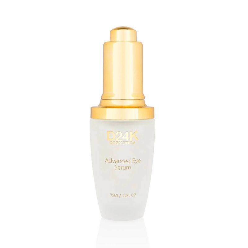 Photo 1 of 24K Gold Infused Advanced Eye Serum Contours Skin Around The Eyes Reducing Puffiness & Sagging While Lifting & Firming Skin New
