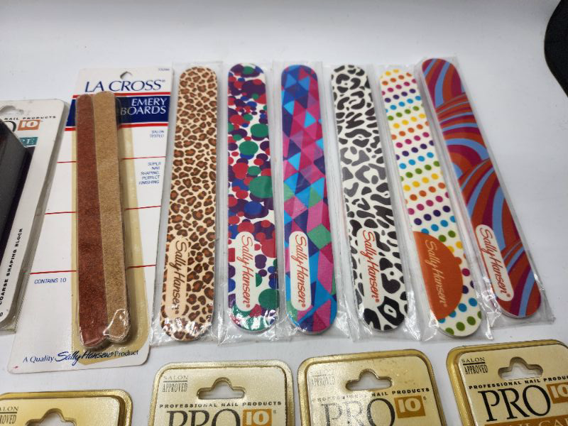 Photo 3 of 22 Nail Files & 2 Filing Blocks ( 34pc all together) New 