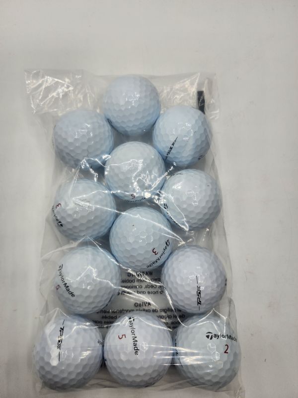 Photo 1 of 1 Dozen TaylorMade TP5X Golf Balls 2024 *Single USE Test* 